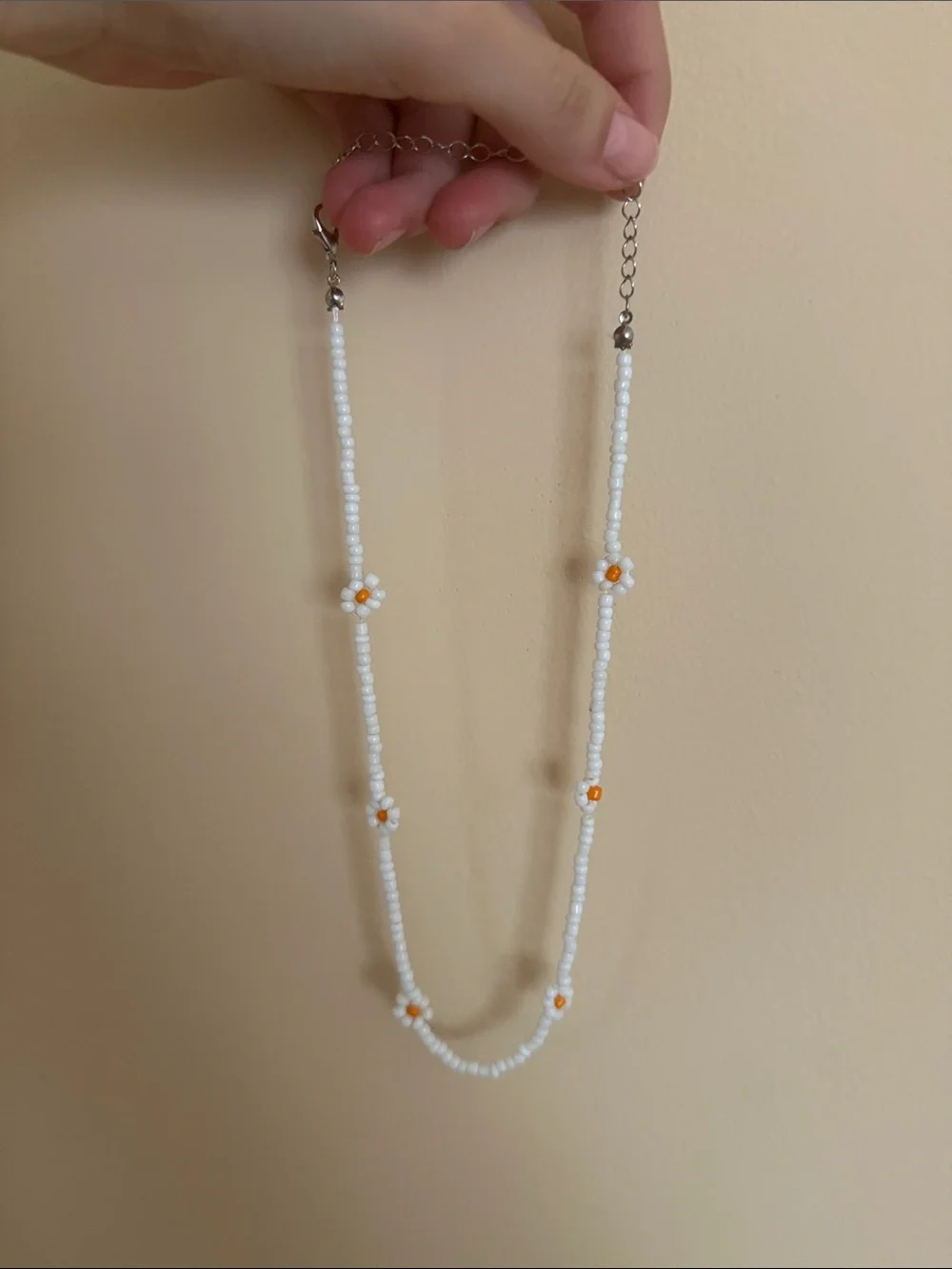 Flower Beaded Necklace